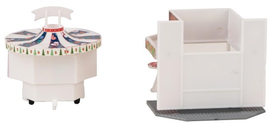 Preview: FALLER 134001 H0 2 Weihnachtsmarktbuden 