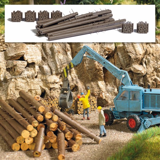 BUSCH 1379 H0 Holzplatz 