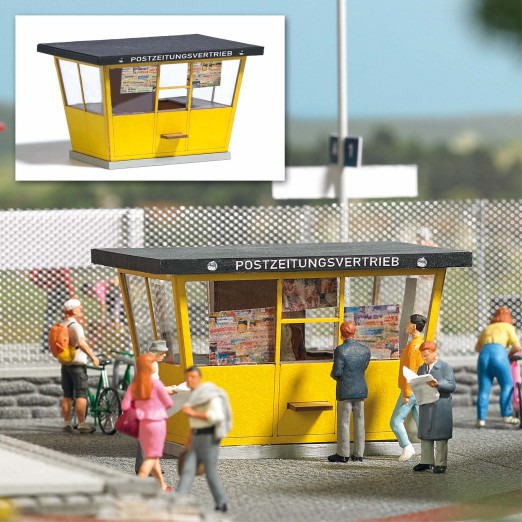 BUSCH 1380 H0 DDR Kiosk 