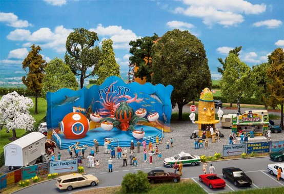 FALLER 140341 H0 Kirmes-Set mit Polyp 