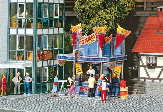 FALLER 140444 H0 Kirmesbude Pommes XXL 