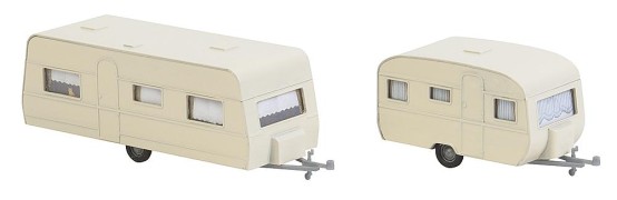 Preview: FALLER 140483 H0 Wohnwagen-Set 
