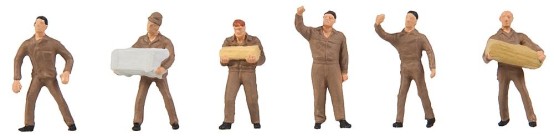 FALLER 150941 H0 Logistikpersonal UPS 