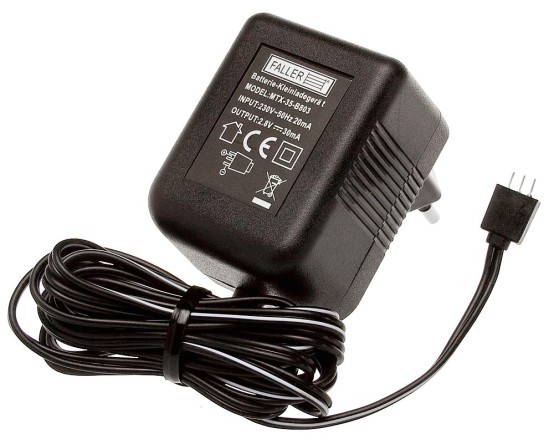 FALLER 161690 Car System Akku-Ladegerät (230 V) 