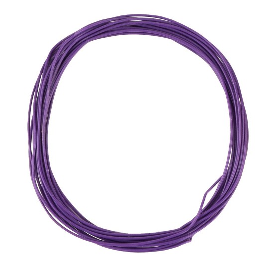 FALLER 163787 Litze 0,04 mm², violett, 10m 