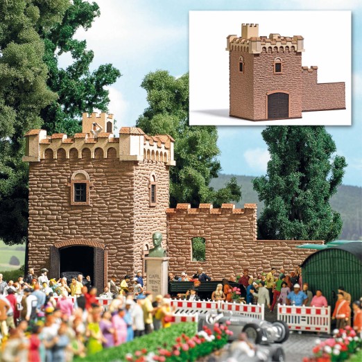 BUSCH 1674 H0 Carl Benz Garage 