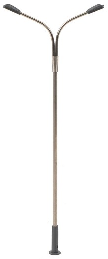 FALLER 180201 H0 LED Peitschenleuchte, Doppelausleger 