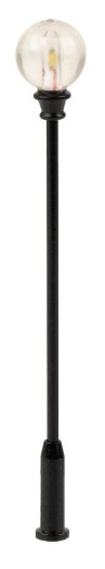 FALLER 180213 H0 LED-Parklaterne, Kugel-Aufsatzleuchte , warmweiß