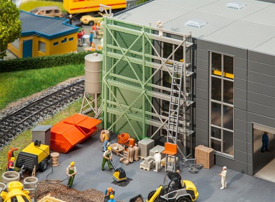 FALLER 180345 H0 Baustellenausstattungs-Set 