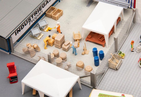 FALLER 180352 H0 Ausgestaltungs-Set Baumarkt 