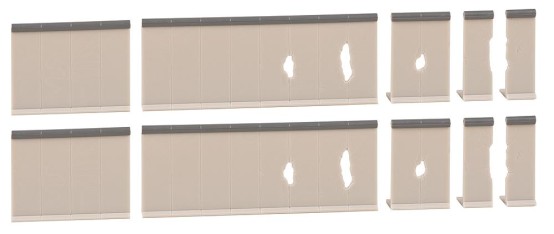 Preview: FALLER 180399 H0 Betonmauer 