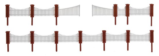 Preview: FALLER 180429 H0 Vorgartenzaun, 385 mm 