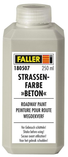 FALLER 180507 Straßenfarbe Beton 250 ml 
