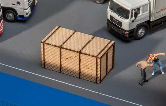 FALLER 180959 H0 Holzkiste 