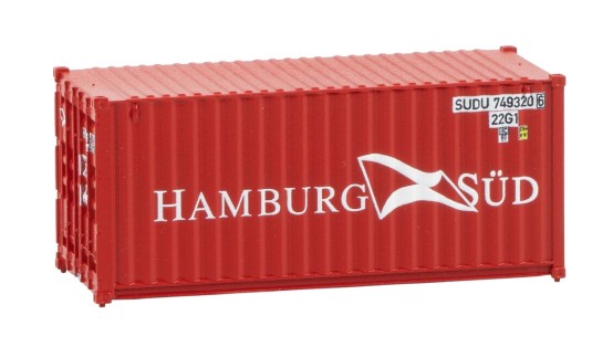 FALLER 182001 H0 20' Container HAMBURG SÜD 