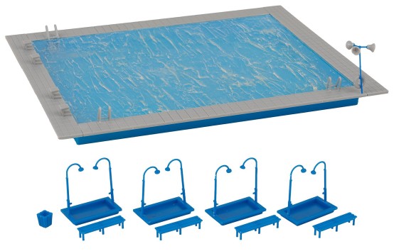 Preview: FALLER 190136 H0 Aktions-Set Freizeit 