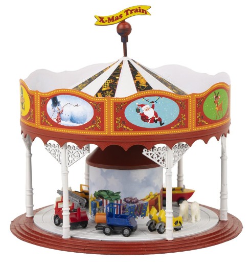Preview: FALLER 190143 H0 Aktions-Set Weihnachtsmarkt 