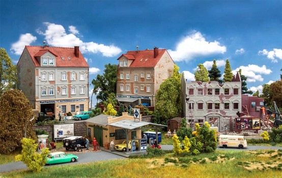 FALLER 191772 H0 Gebäude-Set 50er Jahre 