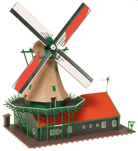 Preview: FALLER 191832 H0 Windmühle De Kat 