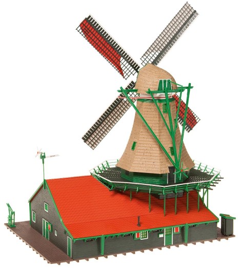 Preview: FALLER 191832 H0 Windmühle De Kat 