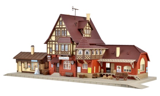 Preview: Vollmer 43512 H0 Bahnhof Wildbach 