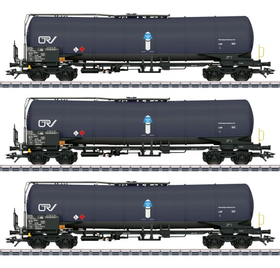 Märklin 47543 H0 Kesselwagen Zans, On Rail 3er-Set 