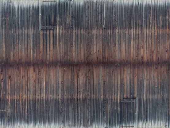 NOCH 56665 H0 3D-Kartonplatte Bretterwand verwittert 