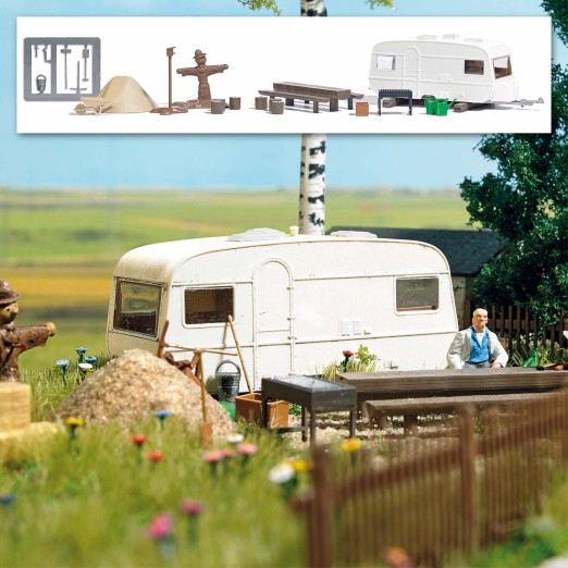 BUSCH 6050 H0 Dauercamper 