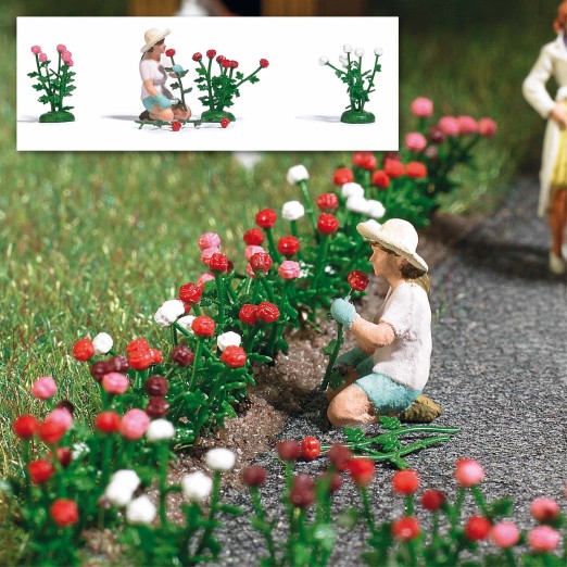 BUSCH 7878 H0 Rosenpflückerin 