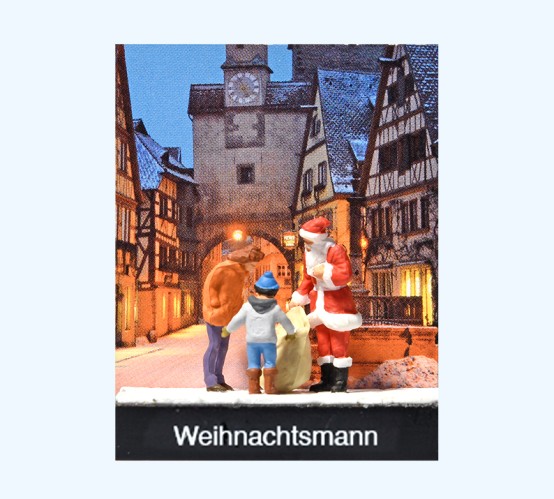 Preiser 99600 H0 Weihnachtsmann 