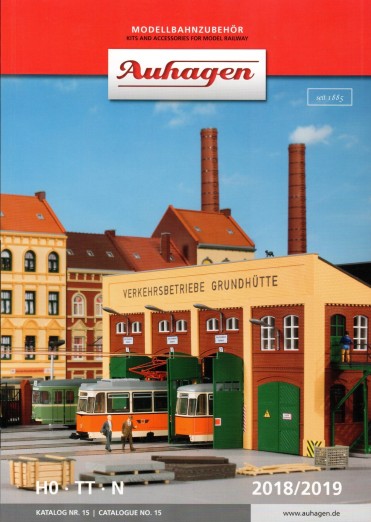 Auhagen 99615 Katalog 2018/2019 mit Neuheiten 