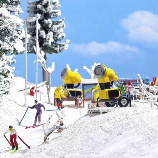 BUSCH 1169 H0 2 Schneekanonen 