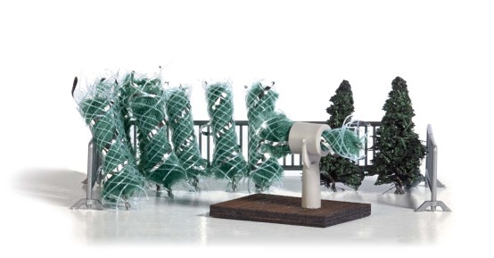 Preview: BUSCH 1182 H0 Weihnachtsbaumverkauf 