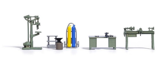 Preview: BUSCH 1185 H0 Handwerker-Werkstatt 