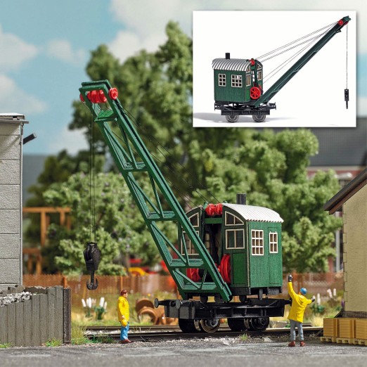 BUSCH 1397 H0 Dampfkran 
