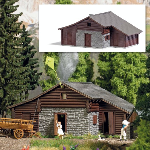 BUSCH 1444 H0 Almhütte 