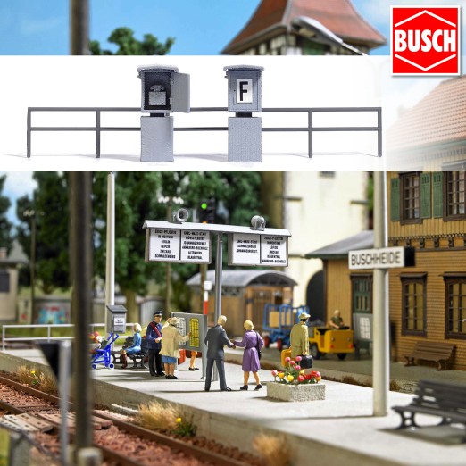 BUSCH 1627 H0 Signalfernsprecher 