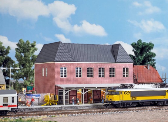 Preview: BUSCH 1661 H0 Bahnhof Bad Bentheim 