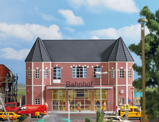 Preview: BUSCH 1661 H0 Bahnhof Bad Bentheim 