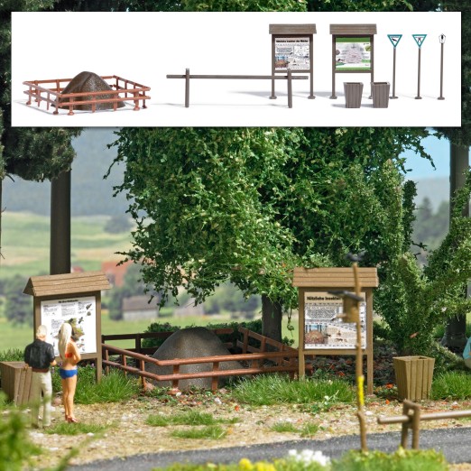 BUSCH 1851 H0 Waldameisen-Set 