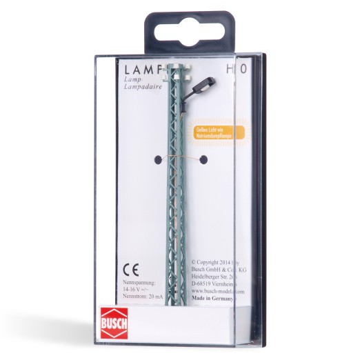 BUSCH 4130 H0 Gittermast-Leuchte 