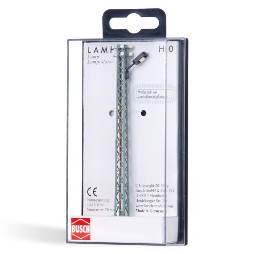 BUSCH 4150 H0 Gittermast-Leuchte 
