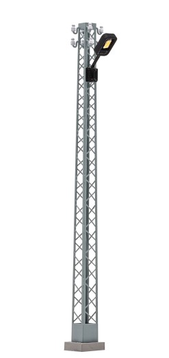 BUSCH 4186 H0 Gittermastleuchte (weiß) 
