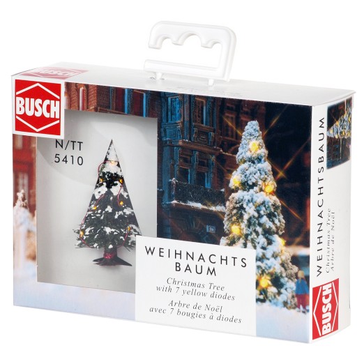 BUSCH 5410 N/TT Weihnachtsbaum mit LED-Beleuchtung 