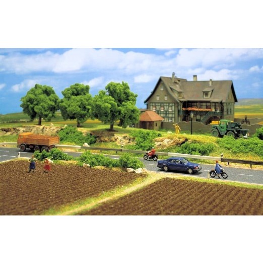 Preview: BUSCH 6022 H0 Leitplanken-Set 