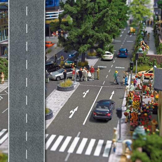 Preview: BUSCH 6039 H0 Betonstraße 