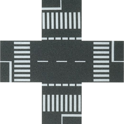 BUSCH 7074 H0 Straßenkreuzung 