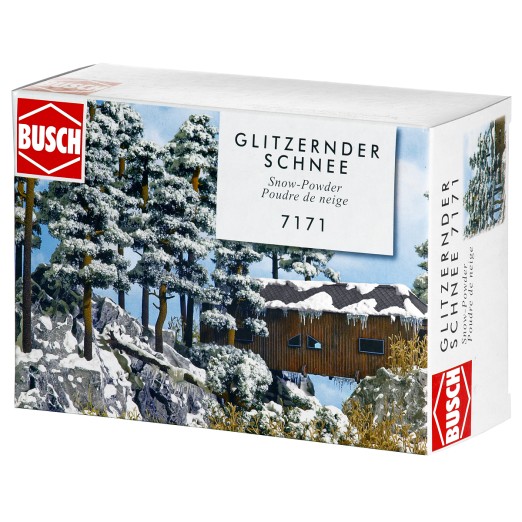 BUSCH 7171 Glitzernder Schnee (500g) 
