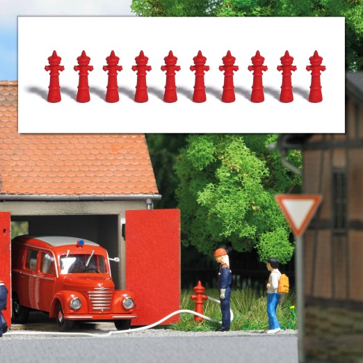 BUSCH 7774 H0 Hydranten 
