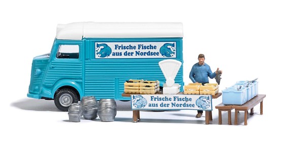 Preview: BUSCH 7990 H0 Fischhändler 